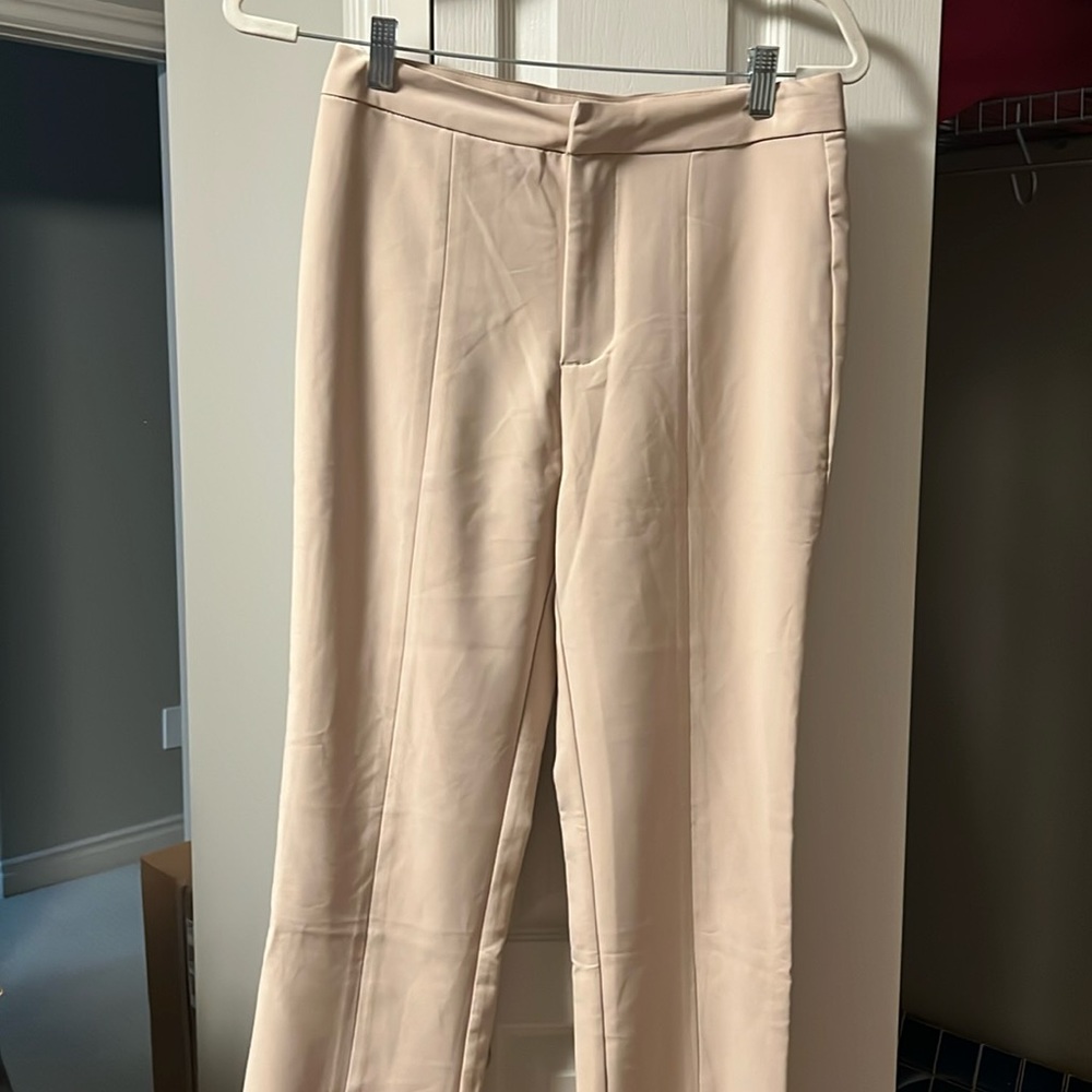 Nwot pants with slit on bottom